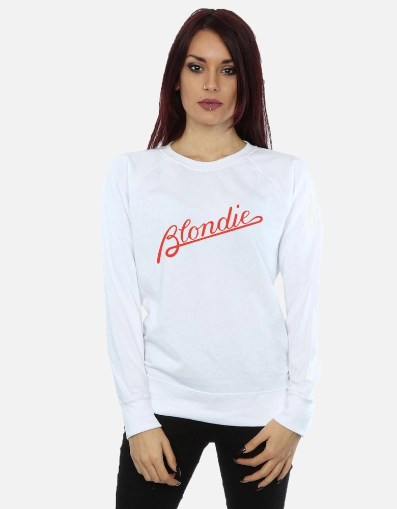 Womens/Ladies Lines Logo Sweatshirt