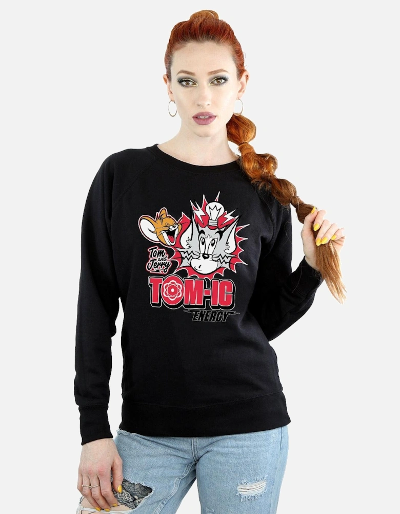 Tom And Jerry Womens/Ladies Tomic Energy Sweatshirt