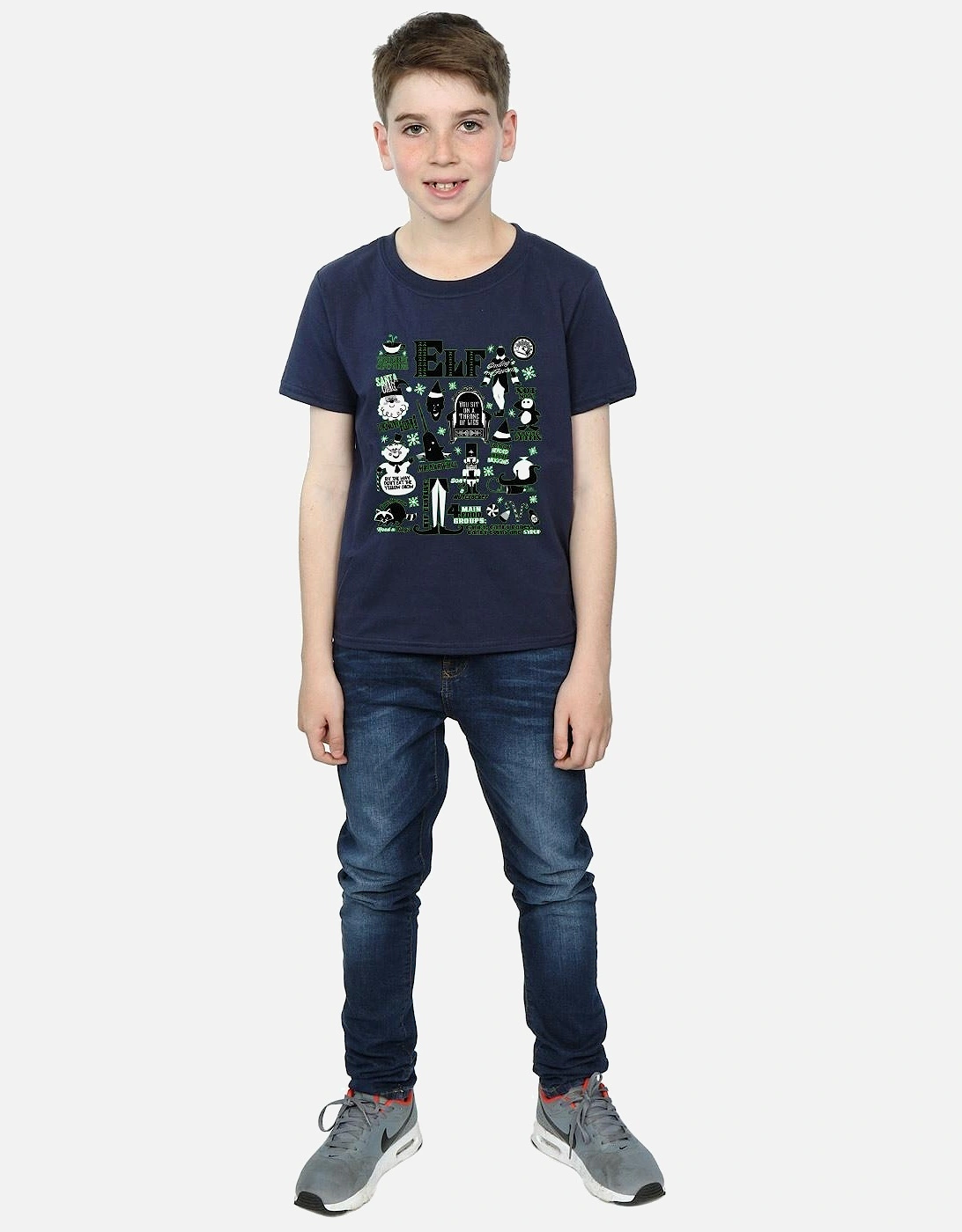 Boys Infographic Poster T-Shirt