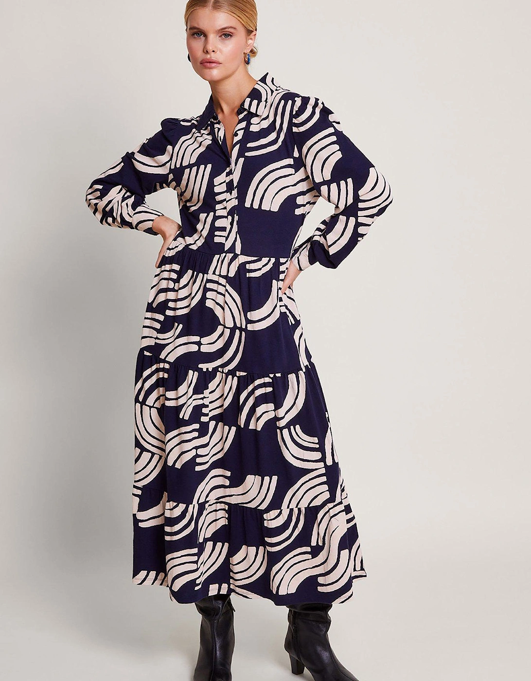 Nula Print Tier Dress, 2 of 1