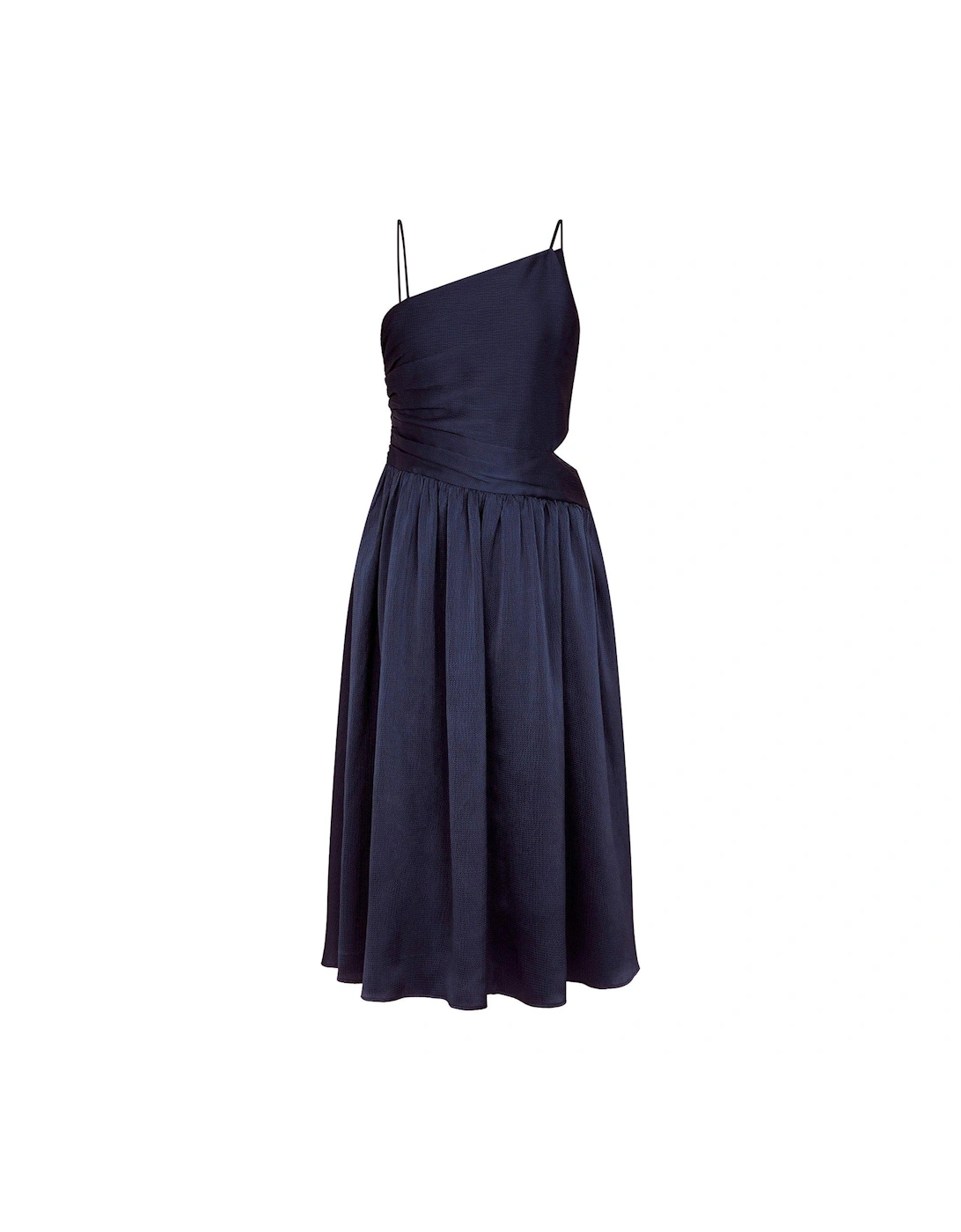 Girls Satin Cut Out Prom Dress - Navy, 2 of 1