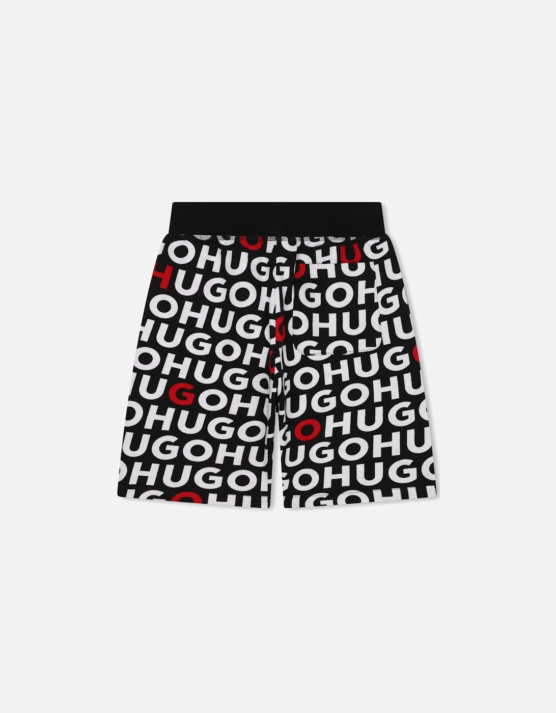 JERSEY REPEAT LOGO SHORTS