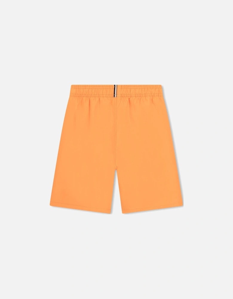 BOYS TANGERINE SWIM SHORTS