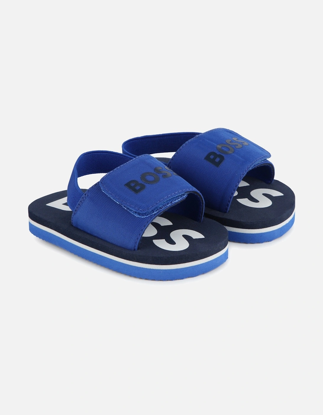 ELECTIC BLUE TODDLER SLIDERS, 3 of 2