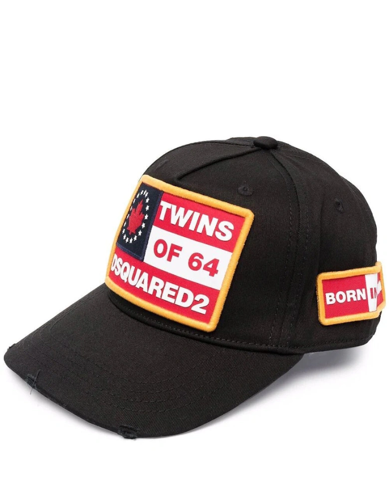 Men's Twins of 64 Logo Cap Black