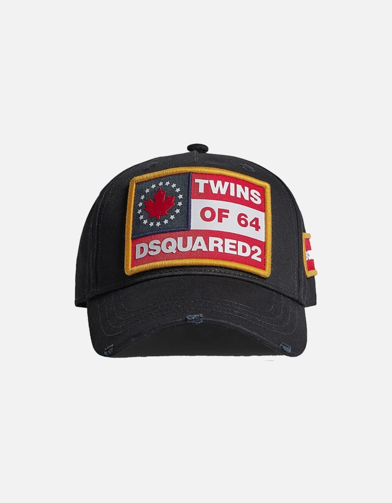 Men's Twins of 64 Logo Cap Black