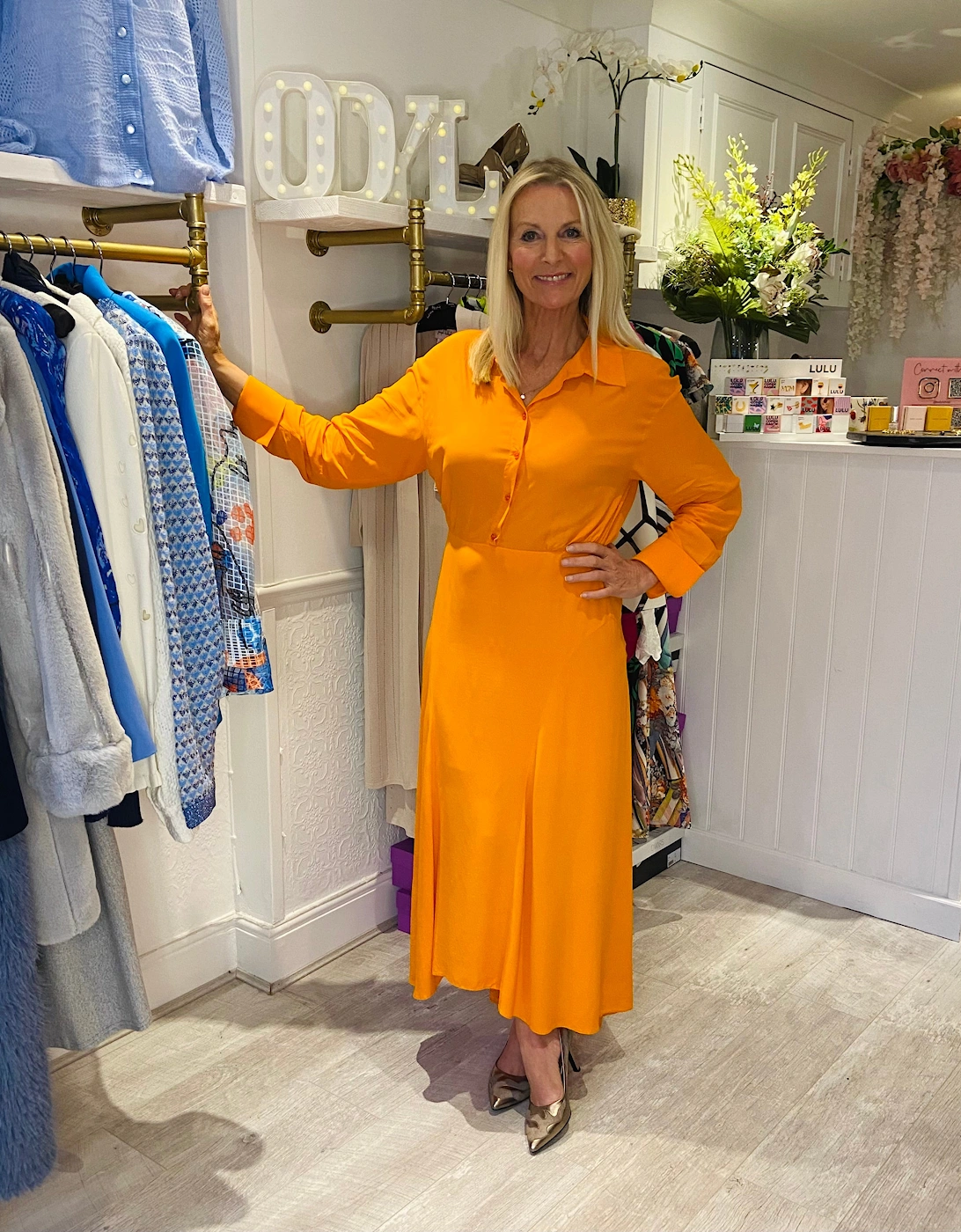 Clementine long sleeve dress, 2 of 1