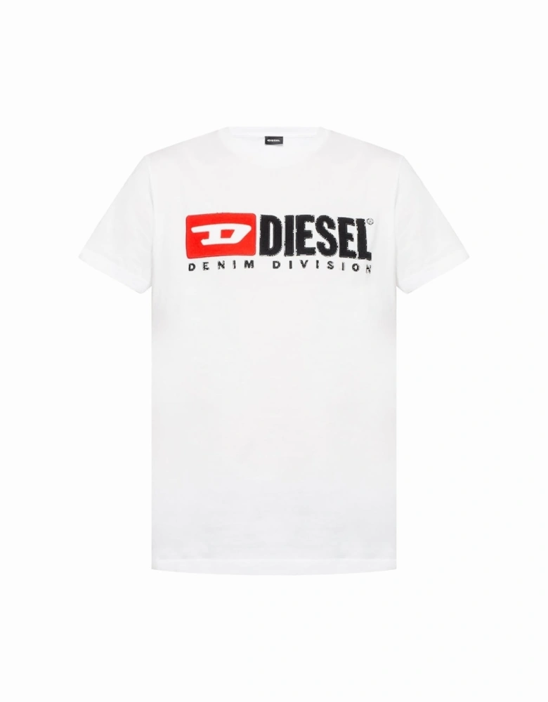 T-Diego-Division Logo White T-Shirt