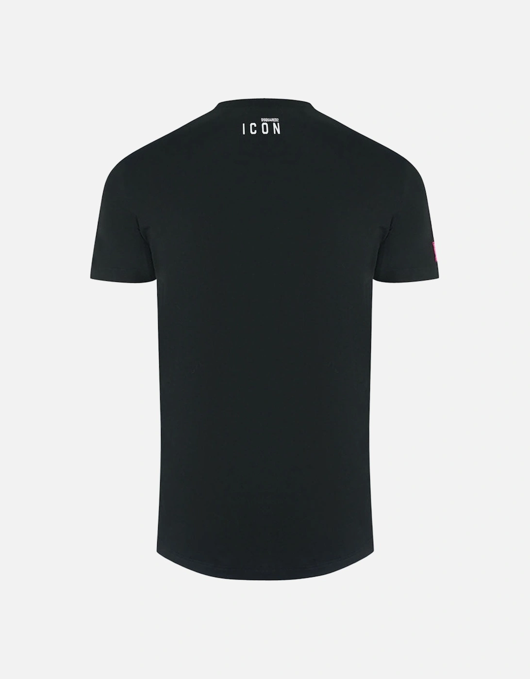 Icon Back Logo Black Underwear T-Shirt