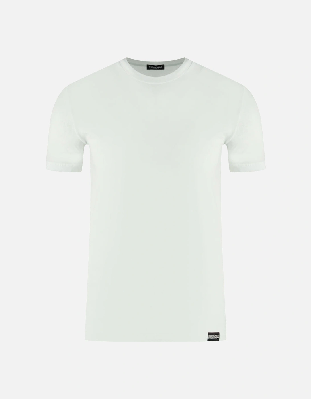 Icon Back Logo White Underwear T-Shirt