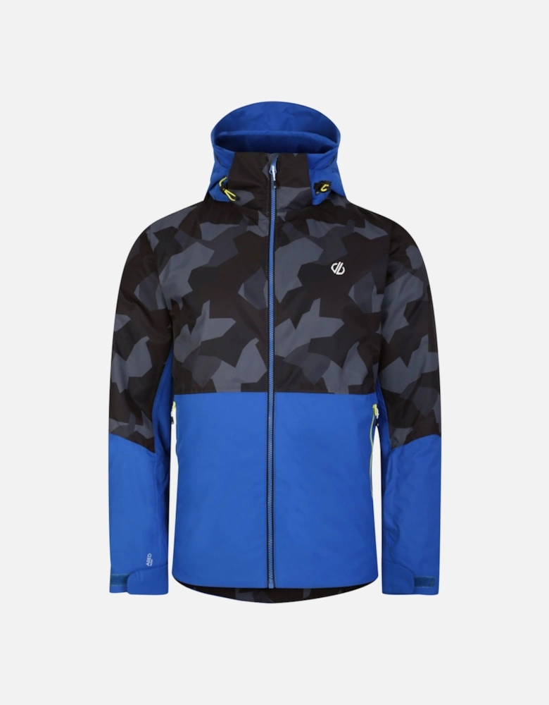 Mens Precision Waterproof Hooded Winter Ski Jacket