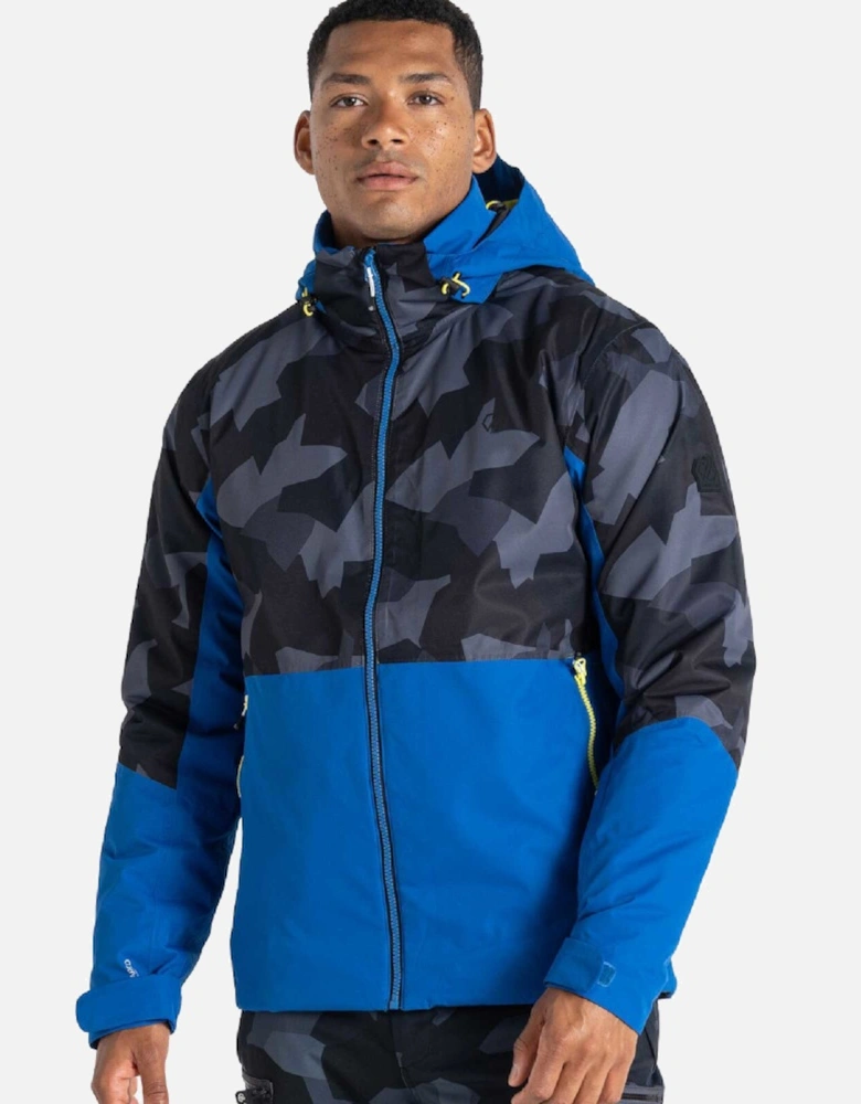 Mens Precision Waterproof Hooded Winter Ski Jacket