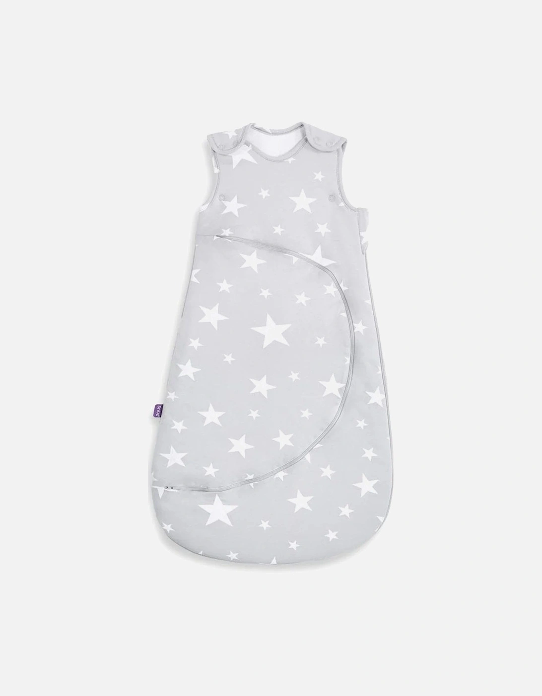 SnuzPouch Sleeping Bag, 2.5 Tog - White Star, 0-6M, 4 of 3