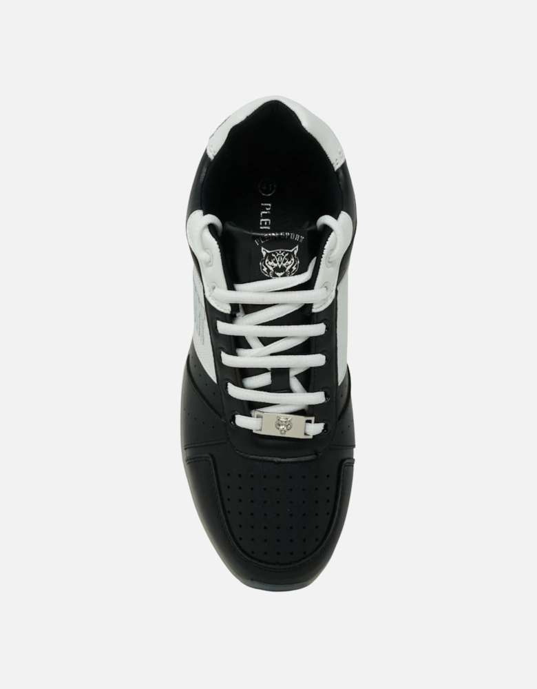 Plein Sport Low Cut Logo Black Sneakers