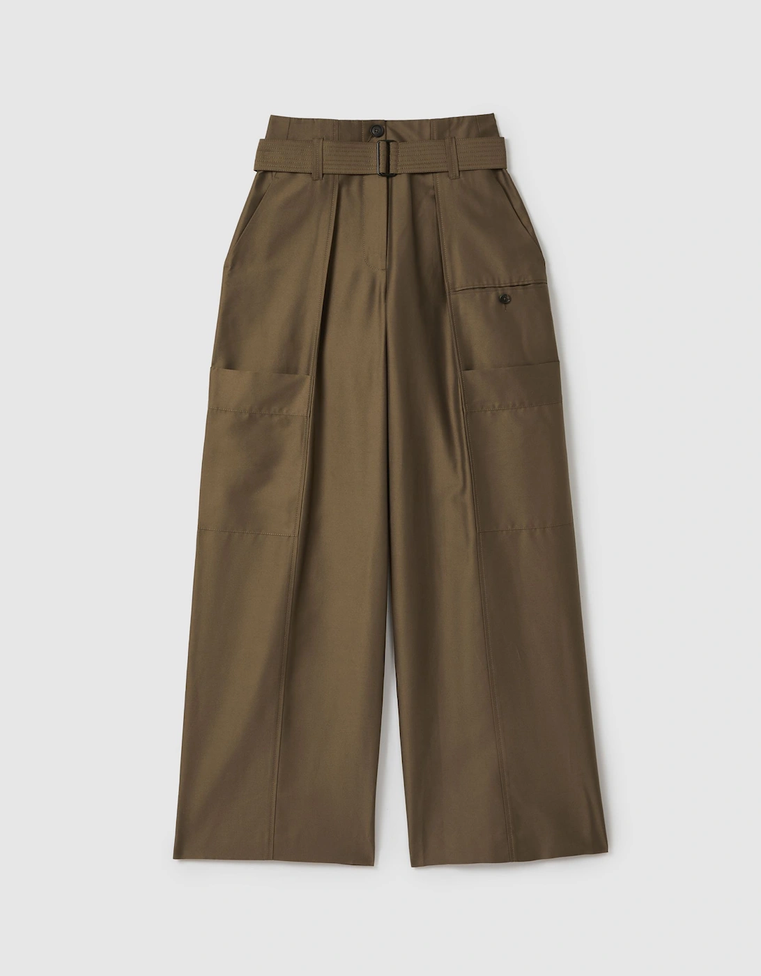 Wide Leg Paper Bag Trousers, 2 of 1