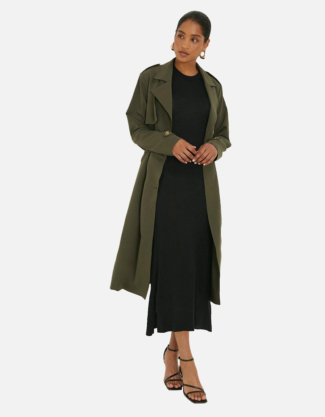 Womens/Ladies Lightweight Trench Coat