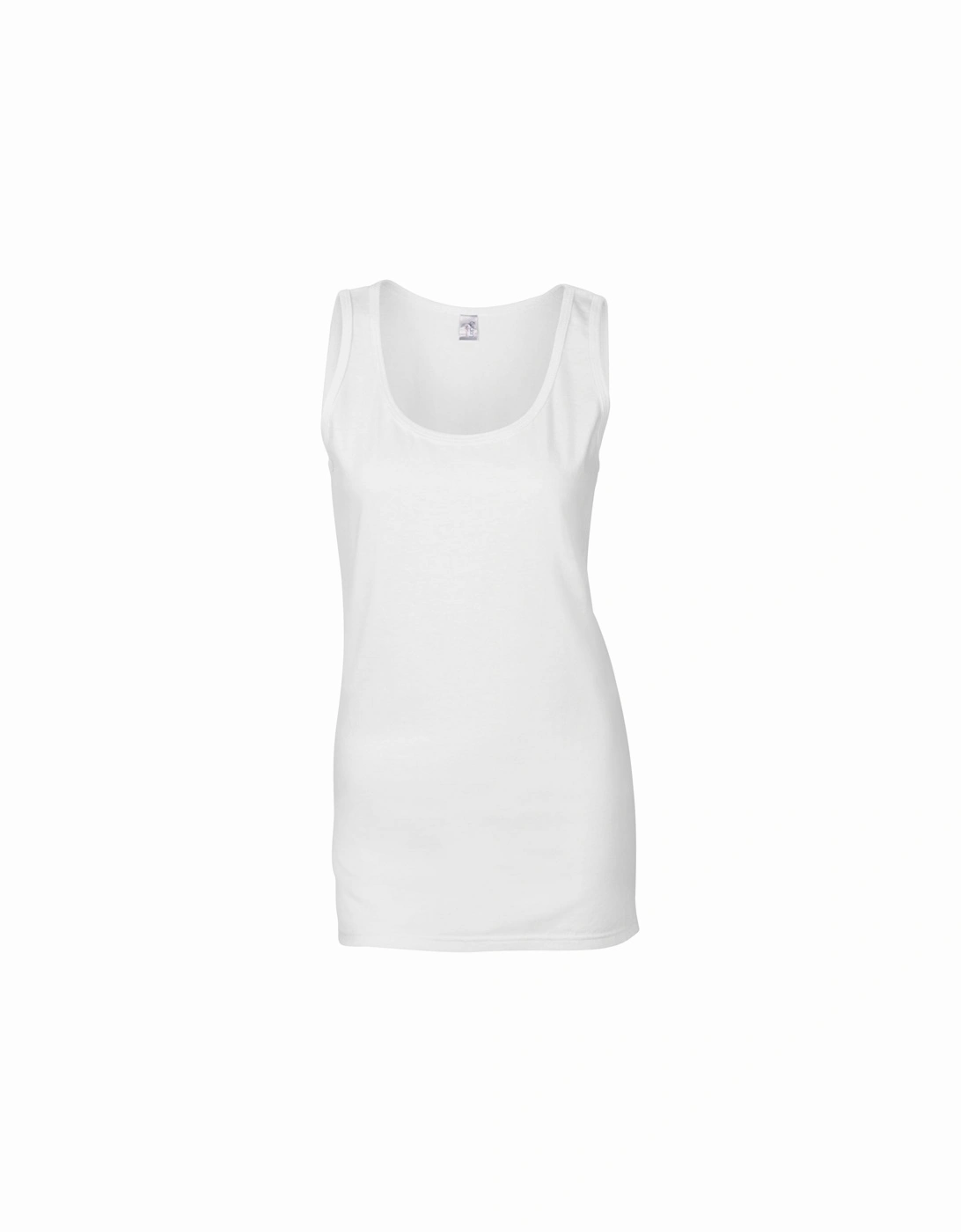 Womens/Ladies Softstyle Ringspun Cotton Tank Top, 6 of 5