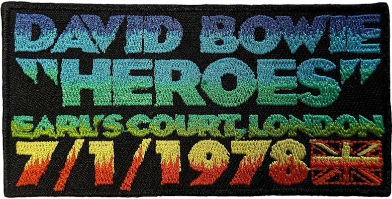 Heroes Earls Court Woven Iron On Patch