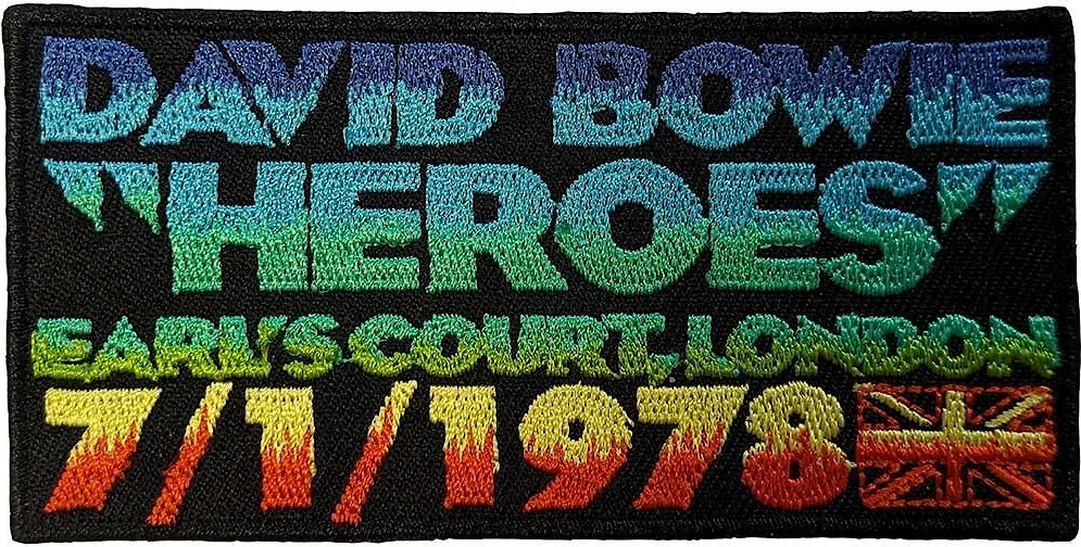 Heroes Earls Court Woven Iron On Patch, 2 of 1