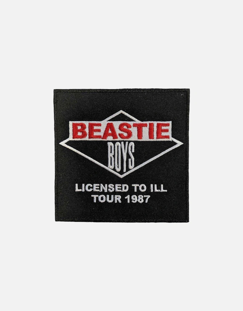 Licensed To Ill Tour 1987 Woven Iron On Patch
