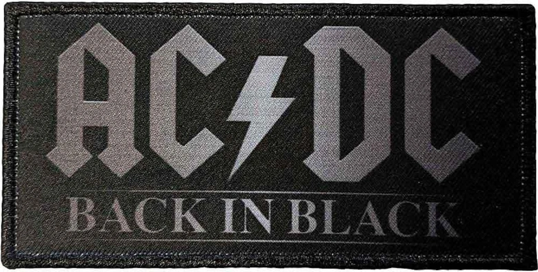 Back In Black Logo Patch