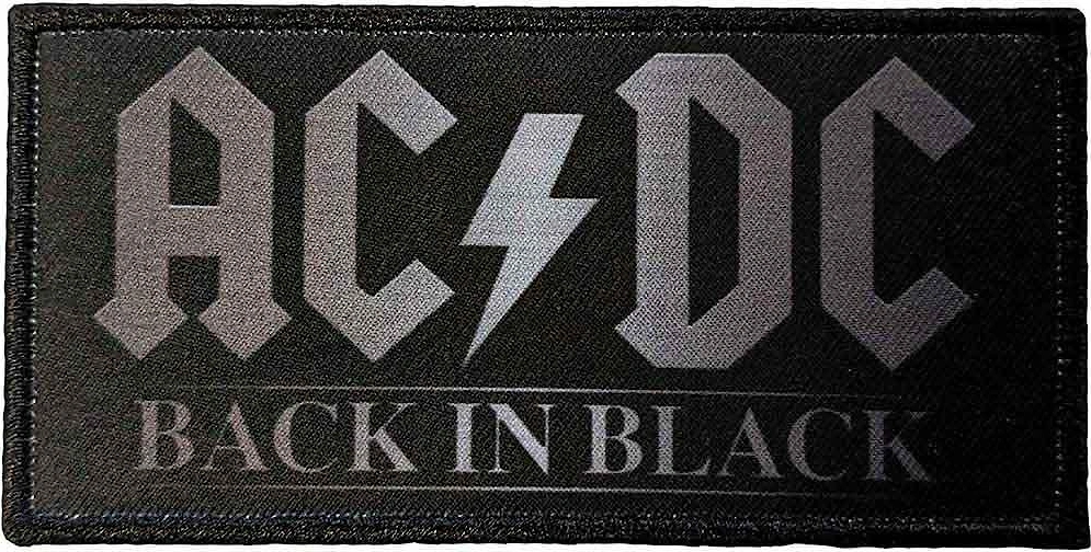 Back In Black Logo Patch, 2 of 1