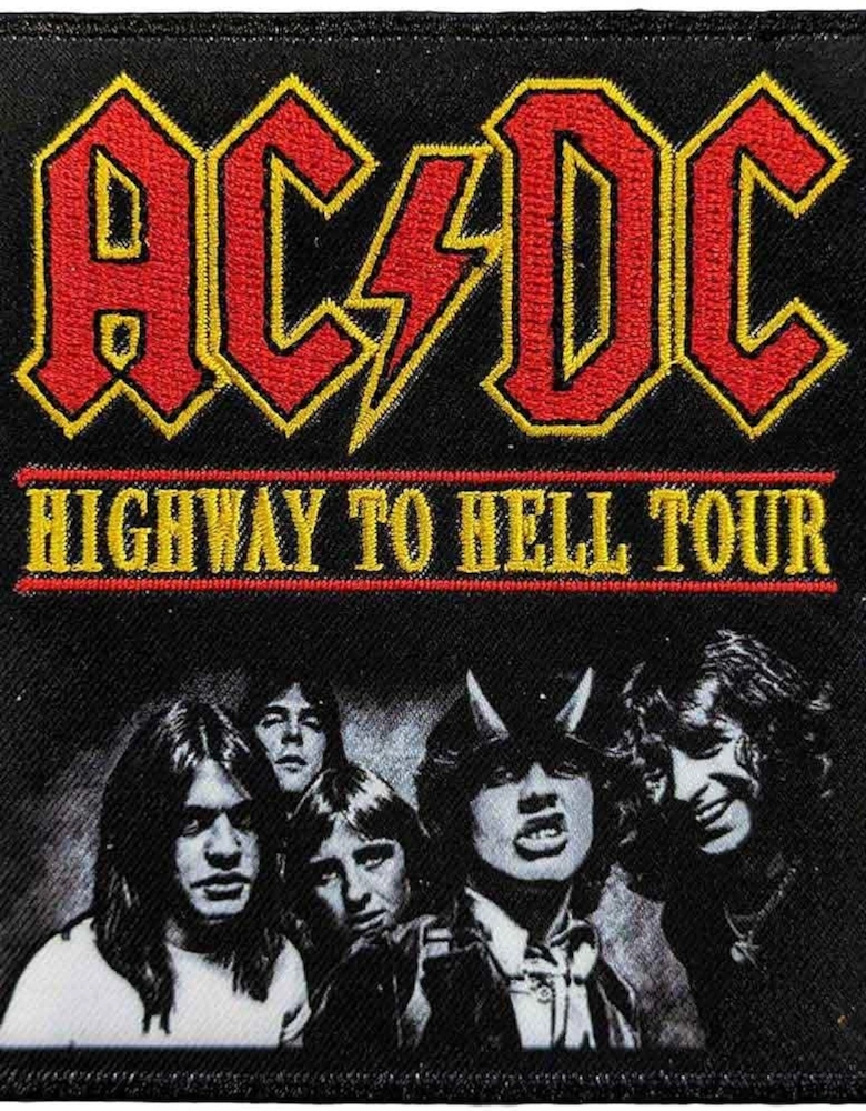 Highway To Hell Tour Woven Iron On Patch