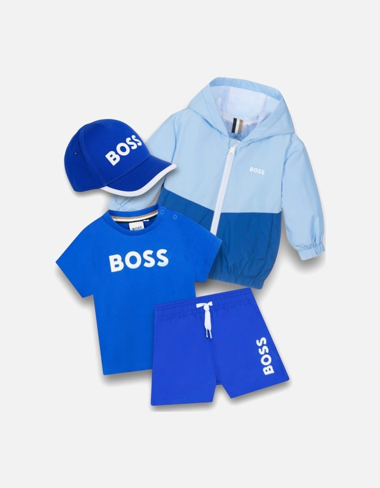 Electric Blue Logo Top