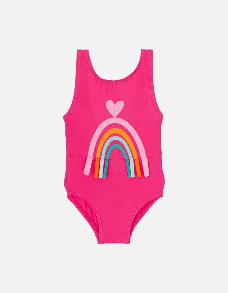 Fuchsia Rainbow Swimsuit