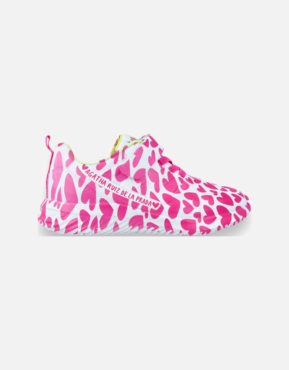 Fuchsia Heart Trainers