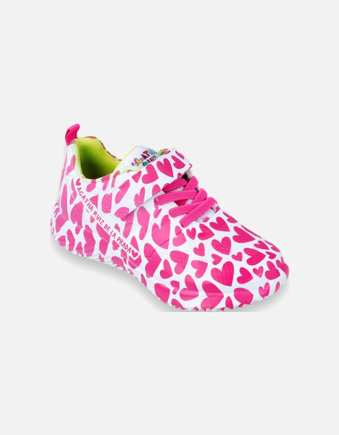 Fuchsia Heart Trainers