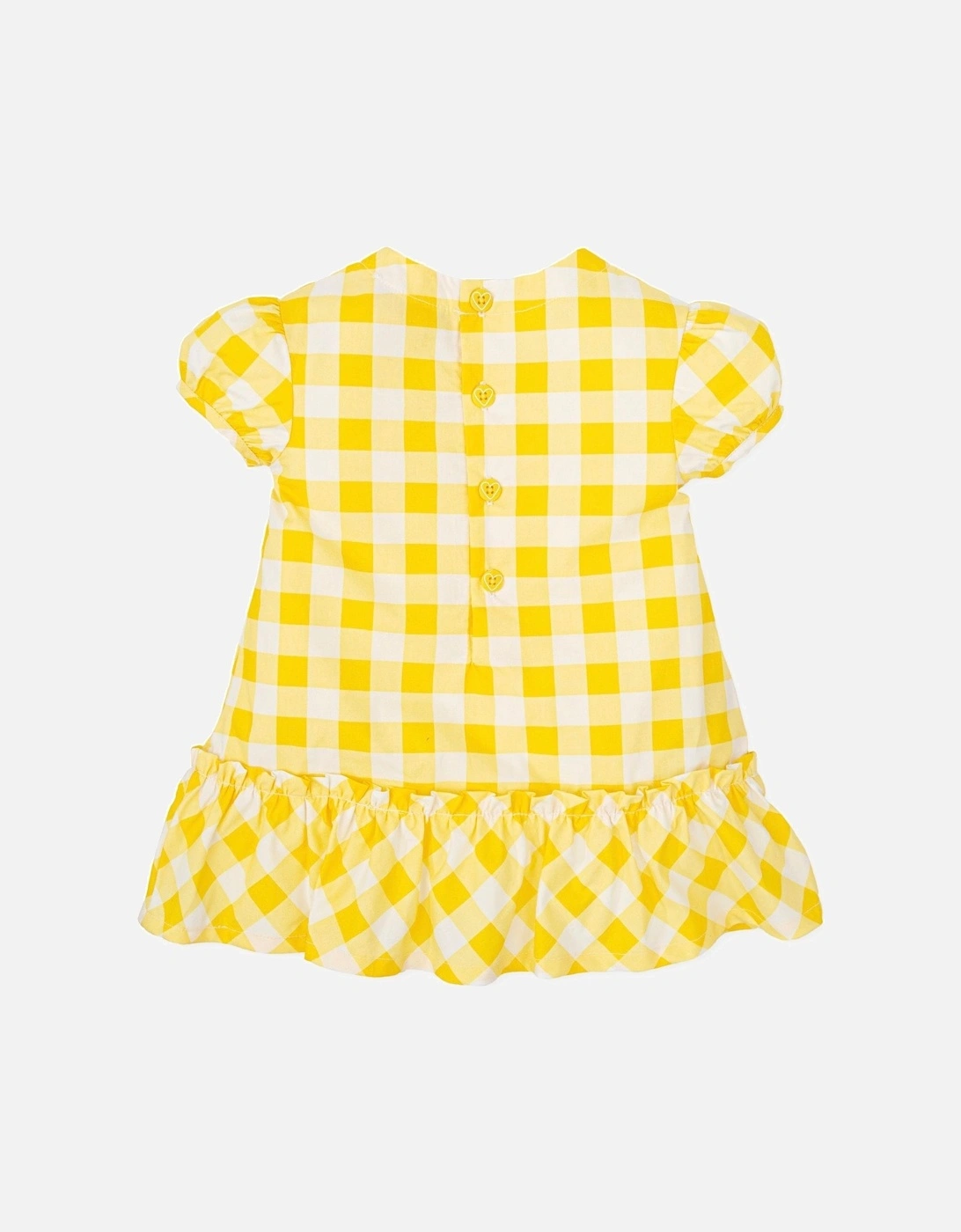 Yellow Check Dress