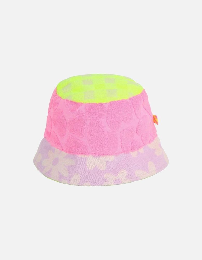 Pink Towelling Hat