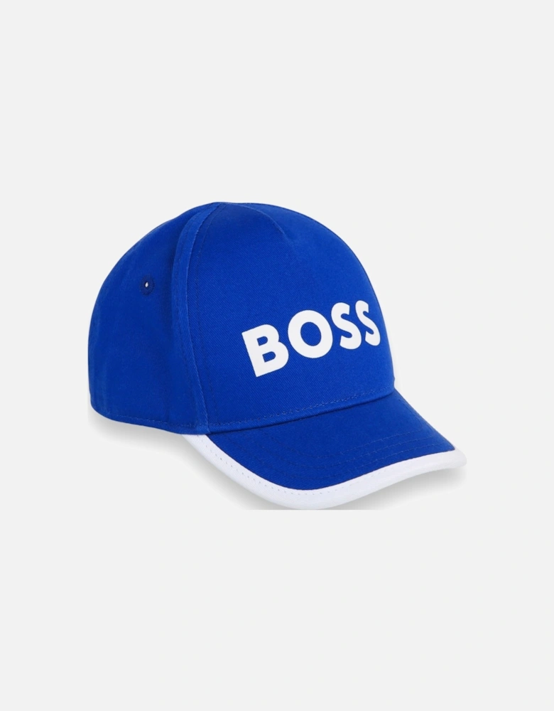 Electric Blue Logo Cap