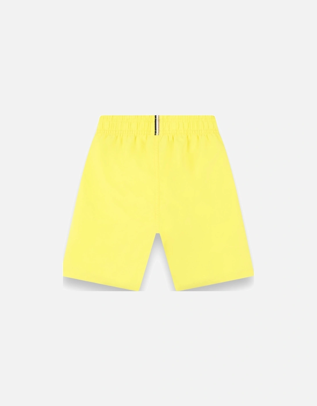 Yellow Logo Swim Shorts