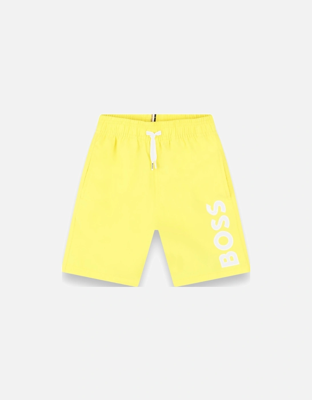 Yellow Logo Swim Shorts, 4 of 3