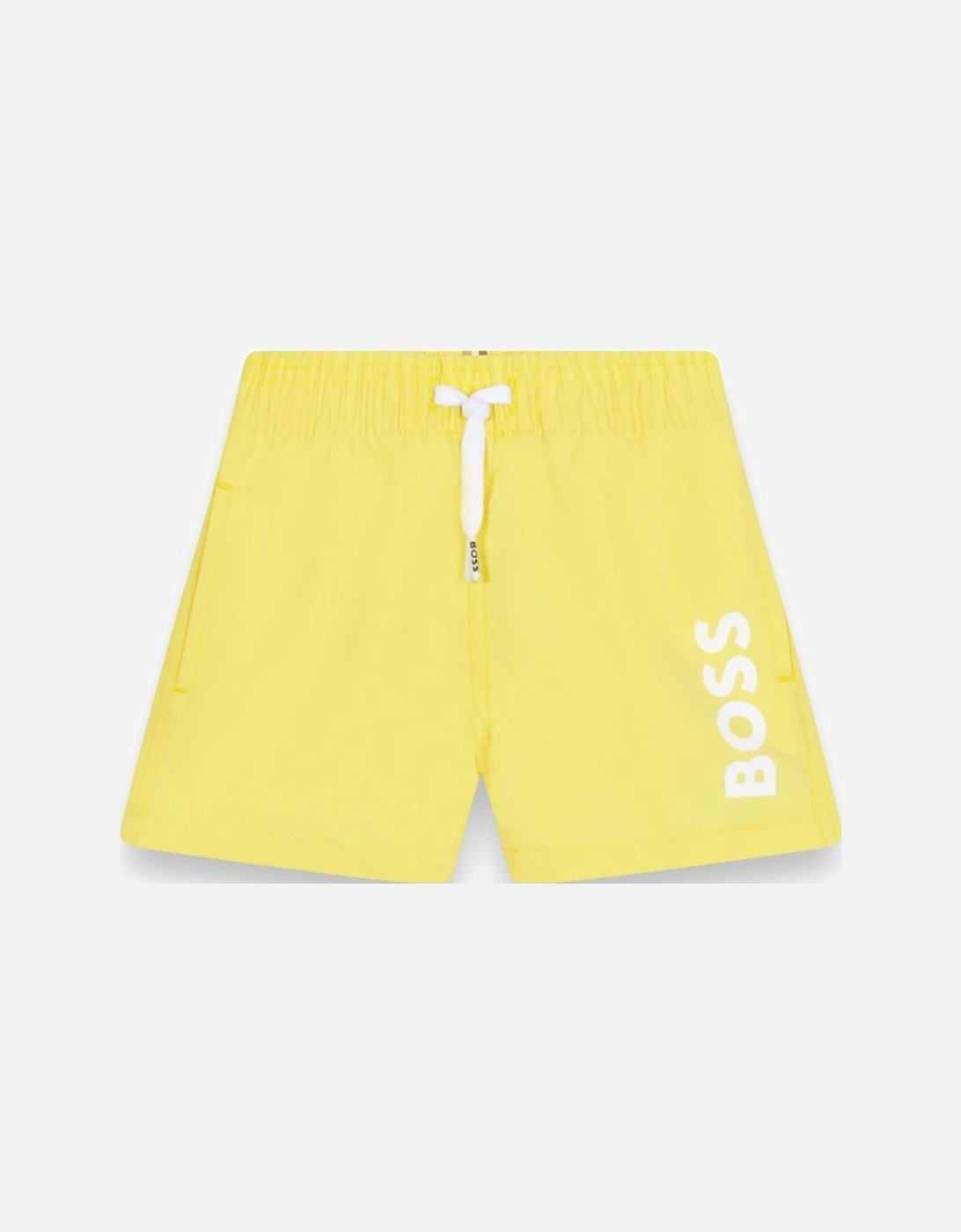 Yellow Logo Swim Shorts, 4 of 3