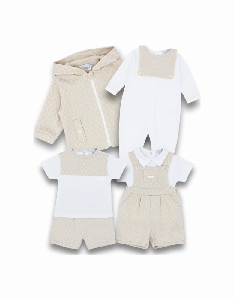 Beige Diamond Babygrow