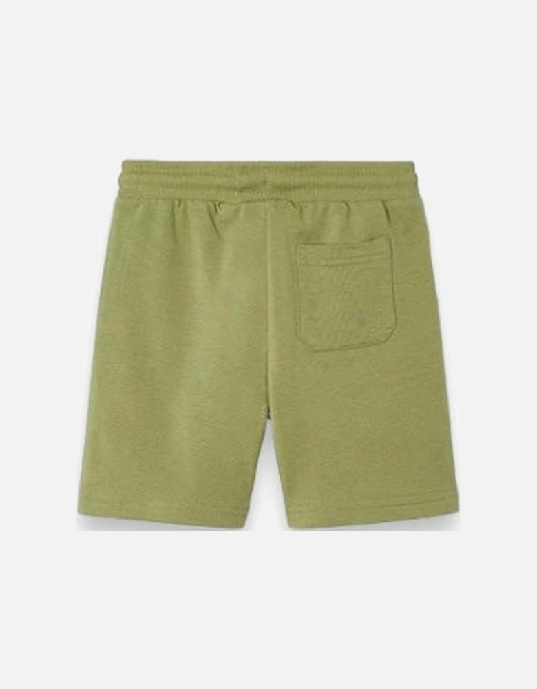 Khaki Green Jog Shorts