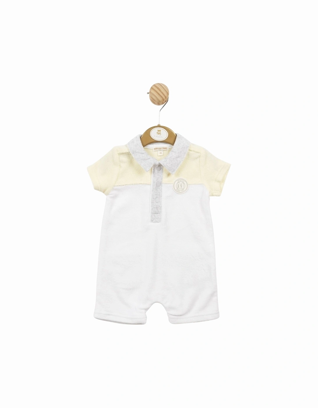 Lemon Towelling Romper, 6 of 5