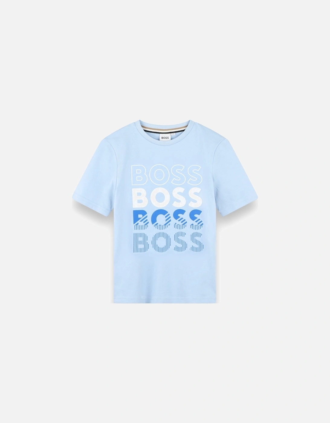 Pale Blue Logo Top, 2 of 1