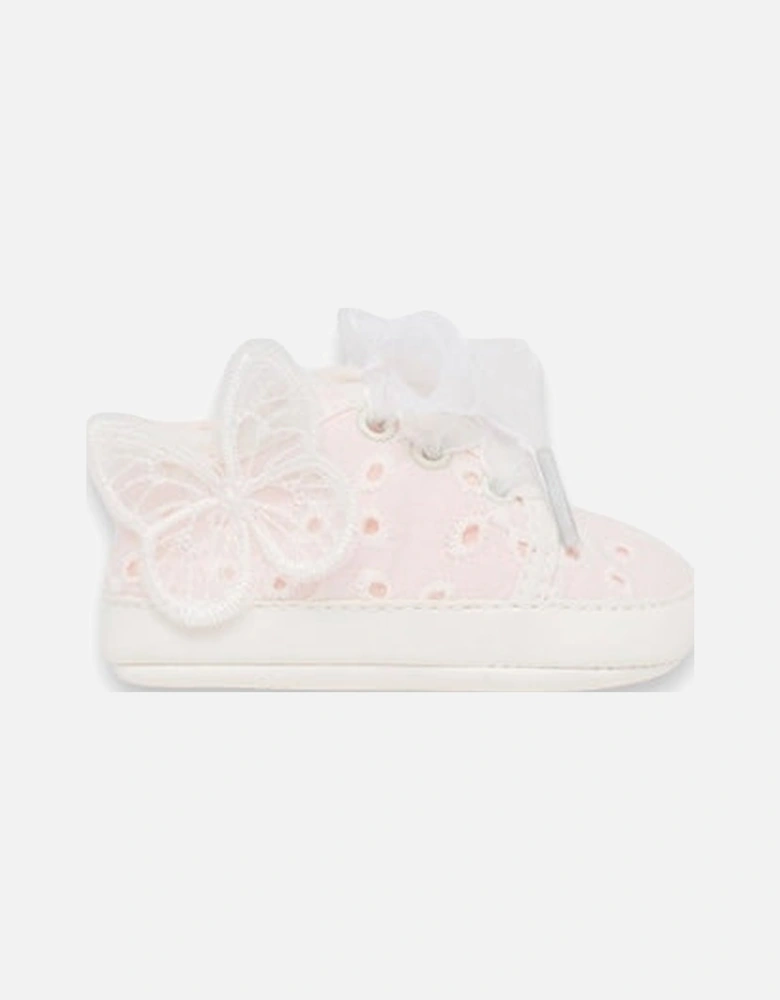 Pink Soft Sole Butterfly Shoes