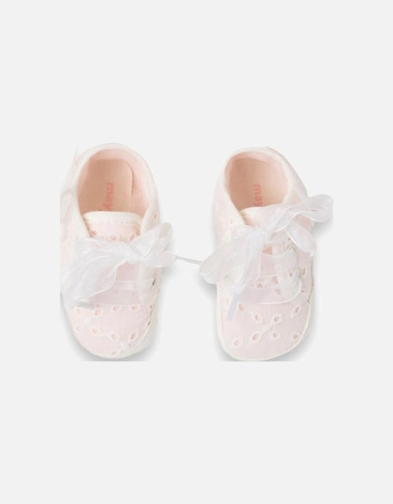 Pink Soft Sole Butterfly Shoes