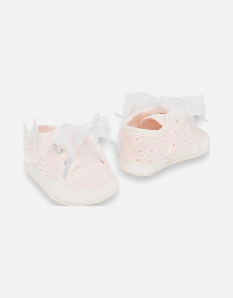 Pink Soft Sole Butterfly Shoes