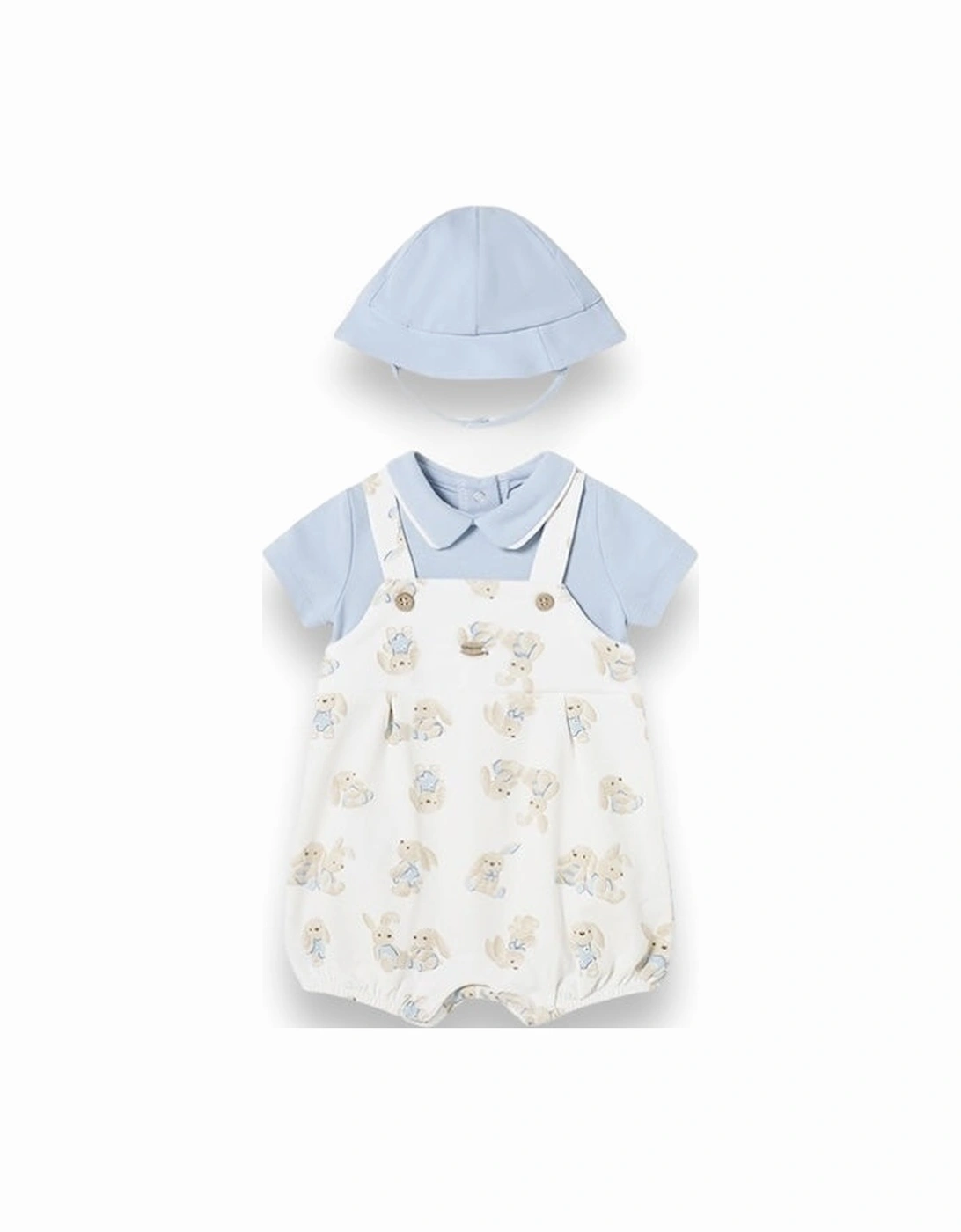 Blue Bunny Romper Set, 6 of 5