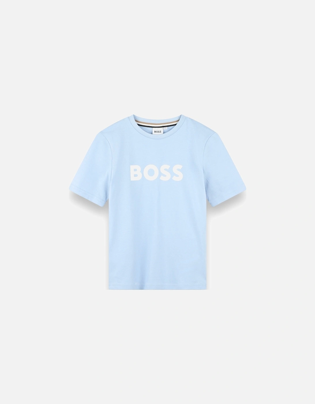 Pale Blue Logo Top, 4 of 3
