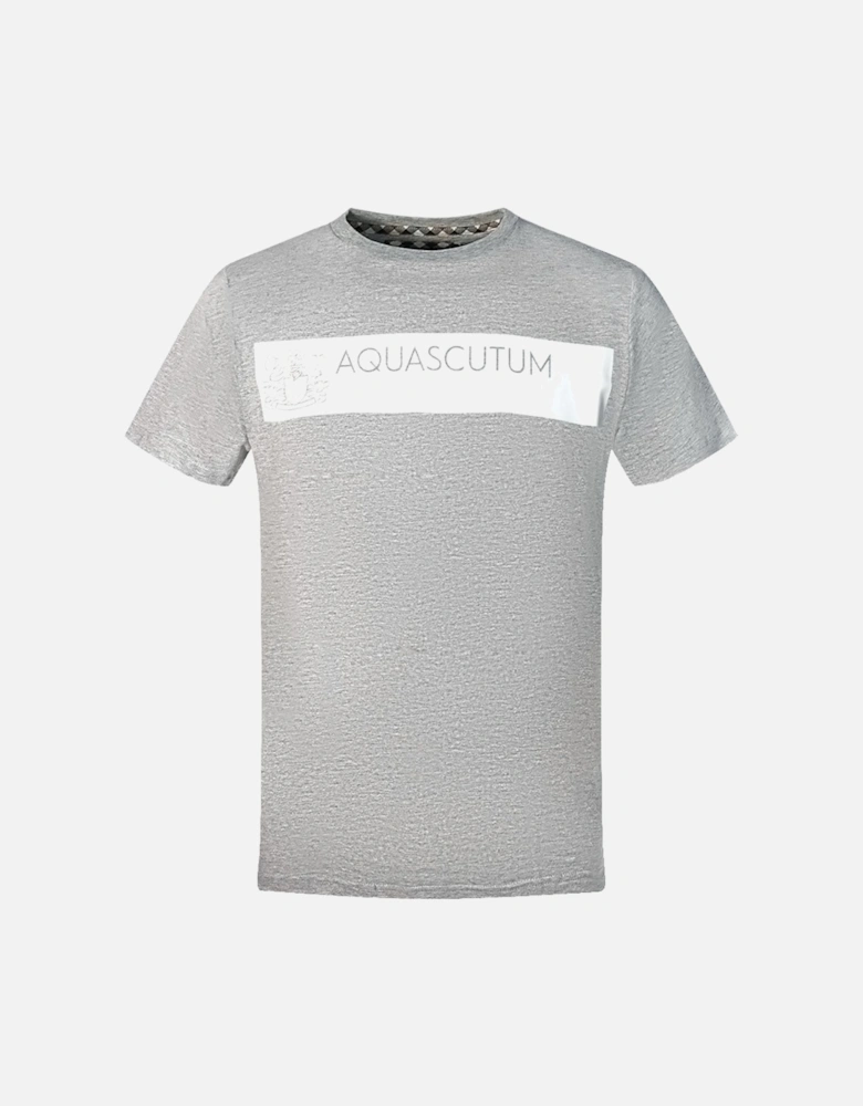 Block Brand Logo Grey T-Shirt