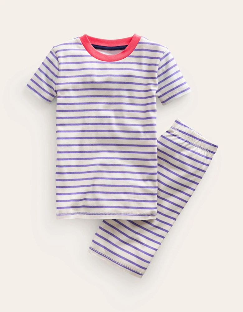 Snug Striped Short Pyjamas