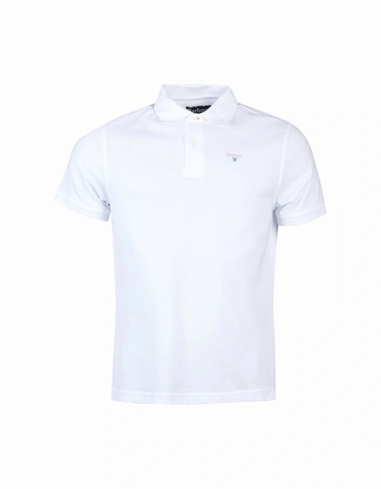 Sports Polo Shirt - White