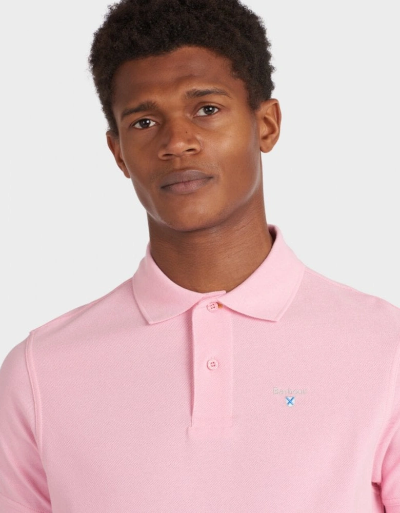 Sports Polo Shirt - Pink